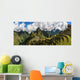 Picturesque Panoramic Terraces Machu Wall Decal
