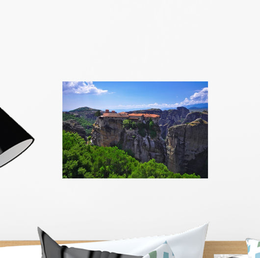 Greek Orthodox Monastery Meteora Wall Decal