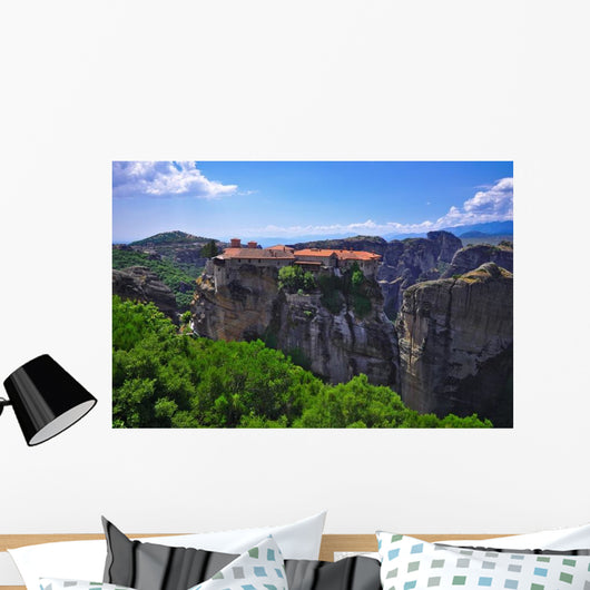 Greek Orthodox Monastery Meteora Wall Decal