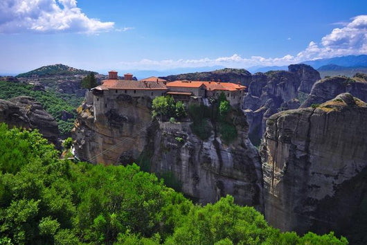 Greek Orthodox Monastery Meteora Wall Decal