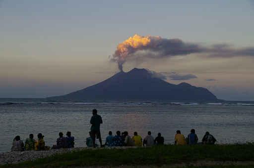 Lopevi Volcano Vanuatu Outbreak Wall Decal