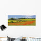 Poppy Panorama Wall Decal
