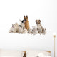 German Shepherd Border Collie Wall Decal