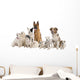 German Shepherd Border Collie Wall Decal