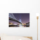 Ben Franklin Bridge at Night Philadelphia Wall Decal