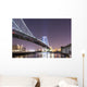 Ben Franklin Bridge at Night Philadelphia Wall Decal