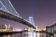 Ben Franklin Bridge at Night Philadelphia Wall Decal