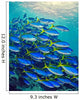 Yellow Tail Snappers Wall Mural