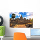 Ancient Stone Faces Sunset Wall Decal