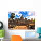 Ancient Stone Faces Sunset Wall Decal
