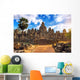Ancient Stone Faces Sunset Wall Decal