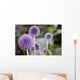 Globe Thistle Wall Decal