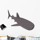 Shark Whale Cartoon Illustration Wall Decal
