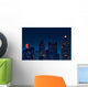 NYC Moonrise Wall Decal