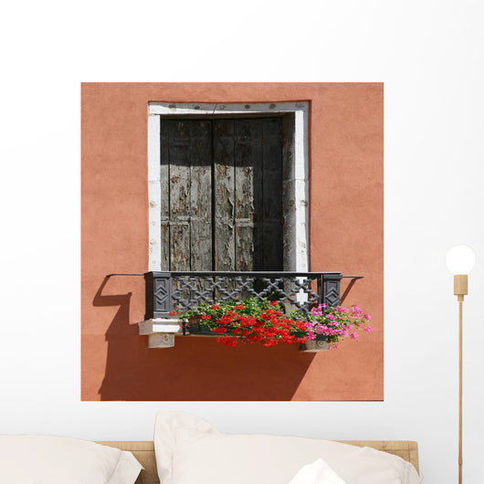 Italian Window Wall Mural
