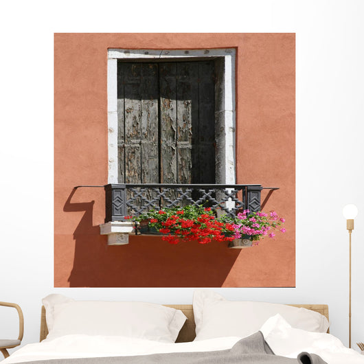 Italian Window Wall Mural