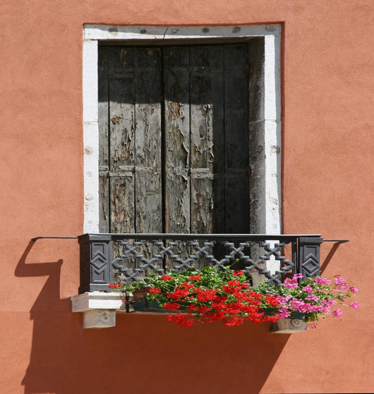 Italian Window Wall Mural