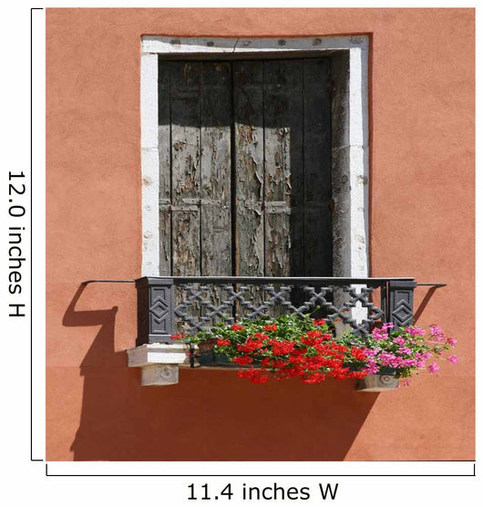 Italian Window Wall Mural