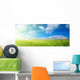Summer Grass and Flowers Wall Decal