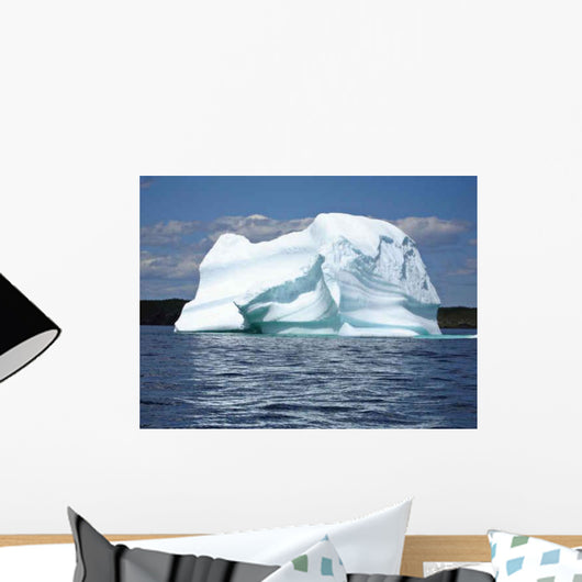 Ice Mountain Newfoundland Wall Decal Design 2