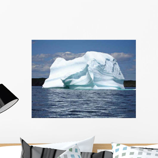 Ice Mountain Newfoundland Wall Decal Design 2