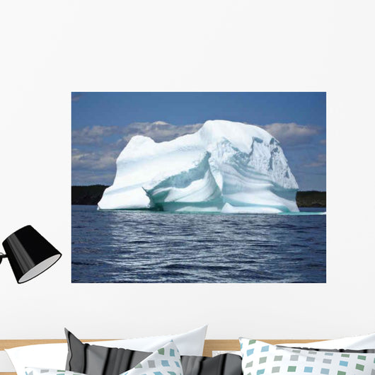 Ice Mountain Newfoundland Wall Decal Design 2