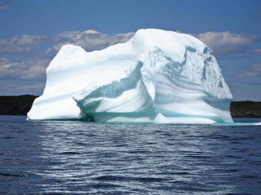 Ice Mountain Newfoundland Wall Decal Design 2