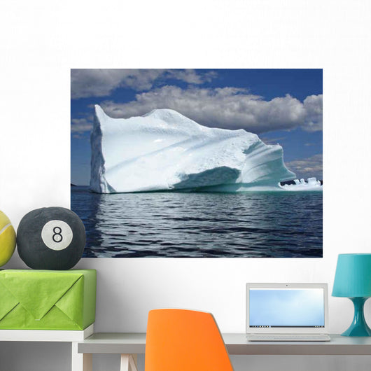 Ice Mountain Newfoundland Wall Decal Design 1