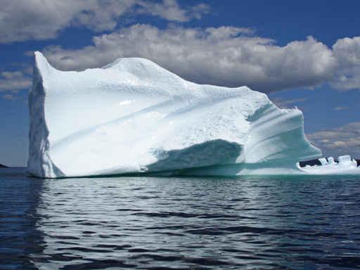 Ice Mountain Newfoundland Wall Decal Design 1