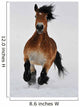 Running horse Wall Mural