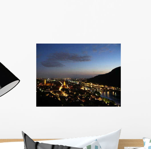 Heidelberg Sunset Wall Decal