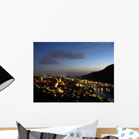 Heidelberg Sunset Wall Decal