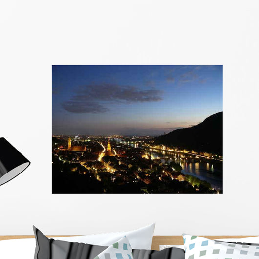 Heidelberg Sunset Wall Decal
