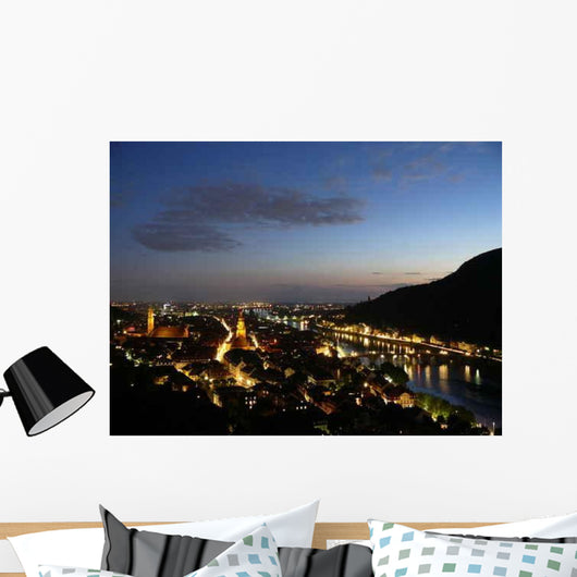 Heidelberg Sunset Wall Decal