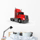 Truck 3D Render Image Wall Decal