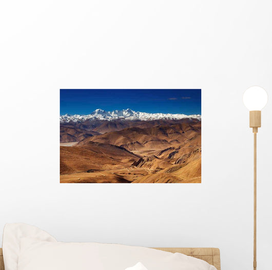 Tibetan Landscape Wall Decal Design 1