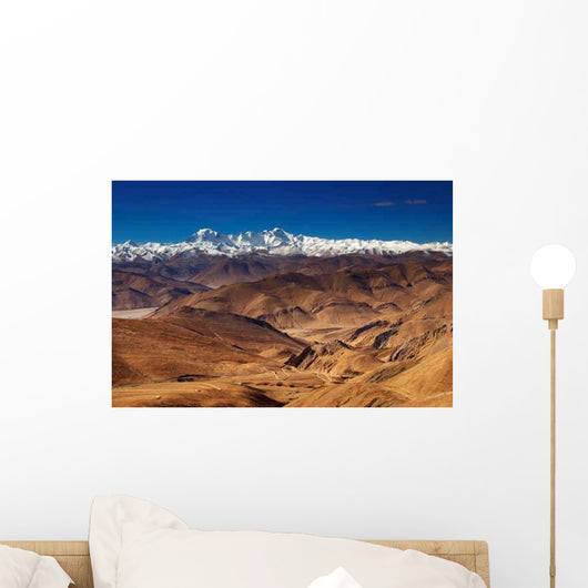 Tibetan Landscape Wall Decal Design 1