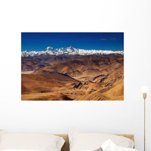 Tibetan Landscape Wall Decal Design 1