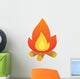 Campfire Vector Wall Decal