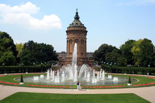 Wasserturm in Mannheim Wall Mural