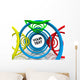 Abstract Background Spirals Wall Mural