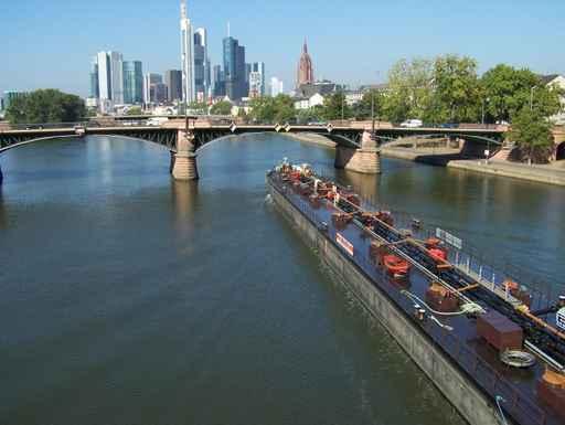 Frankfurt Skyline Wall Decal Design 3