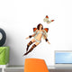 Orange Butterfly Fairy Wall Decal