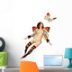 Orange Butterfly Fairy Wall Decal