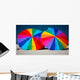 Beach Umbrellas Wall Decal
