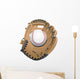 isolated baseball and glove Wall Decal