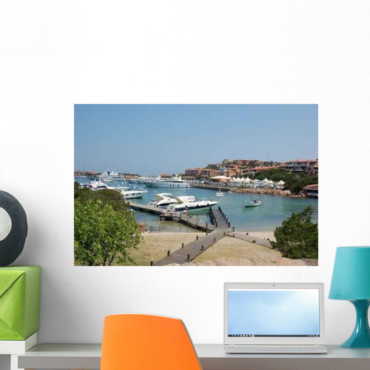 Porto Cervo Sardinia Wall Decal Design 4