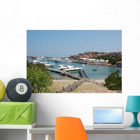 Porto Cervo Sardinia Wall Decal Design 4
