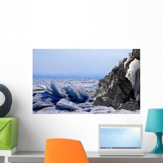 Frozen Lake Wall Decal