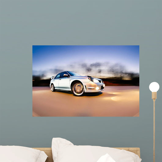 Race Rally Car Wall Decal